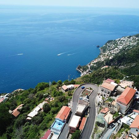 B&B Blue View Furore Bagian luar foto