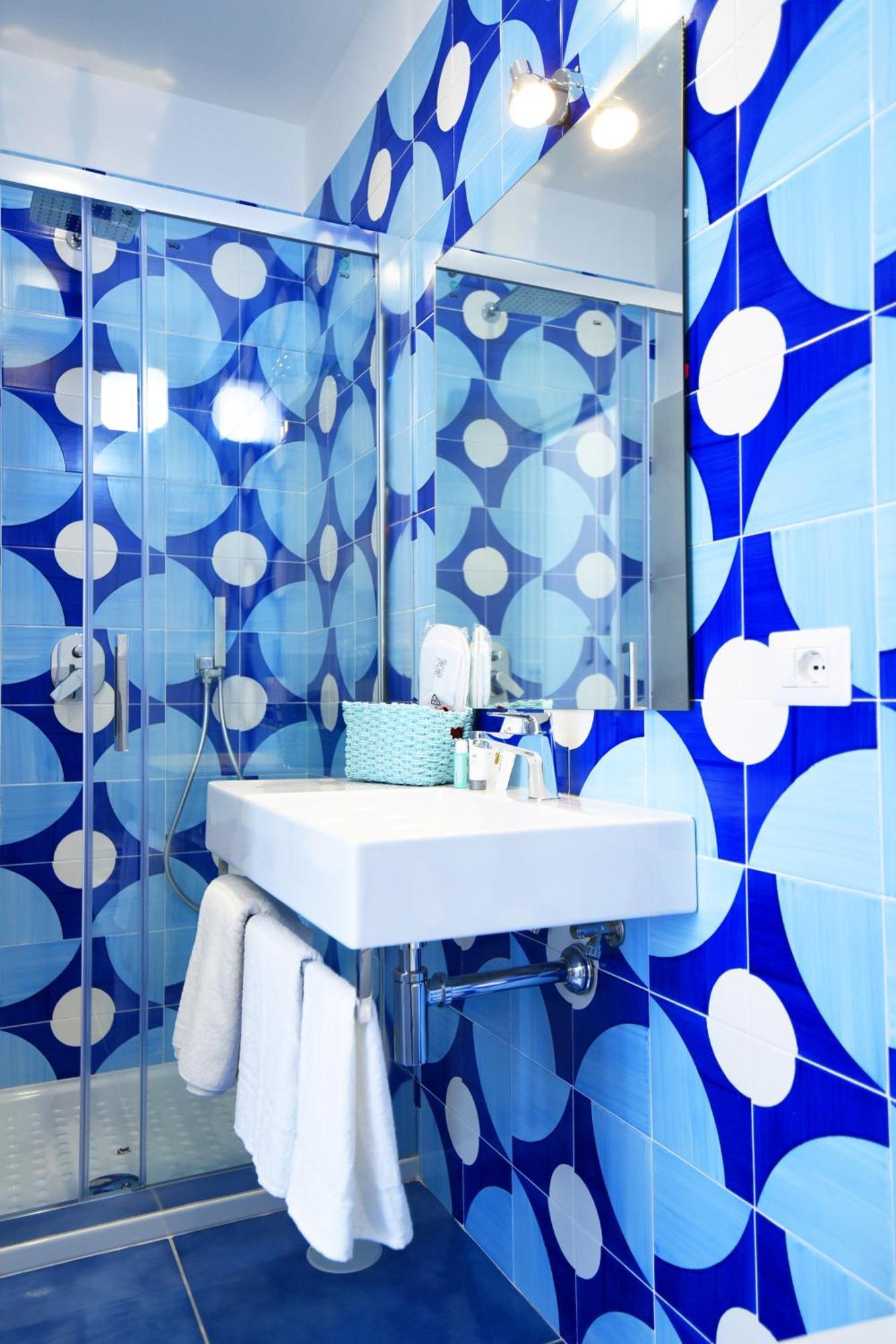 B&B Blue View Furore Bagian luar foto