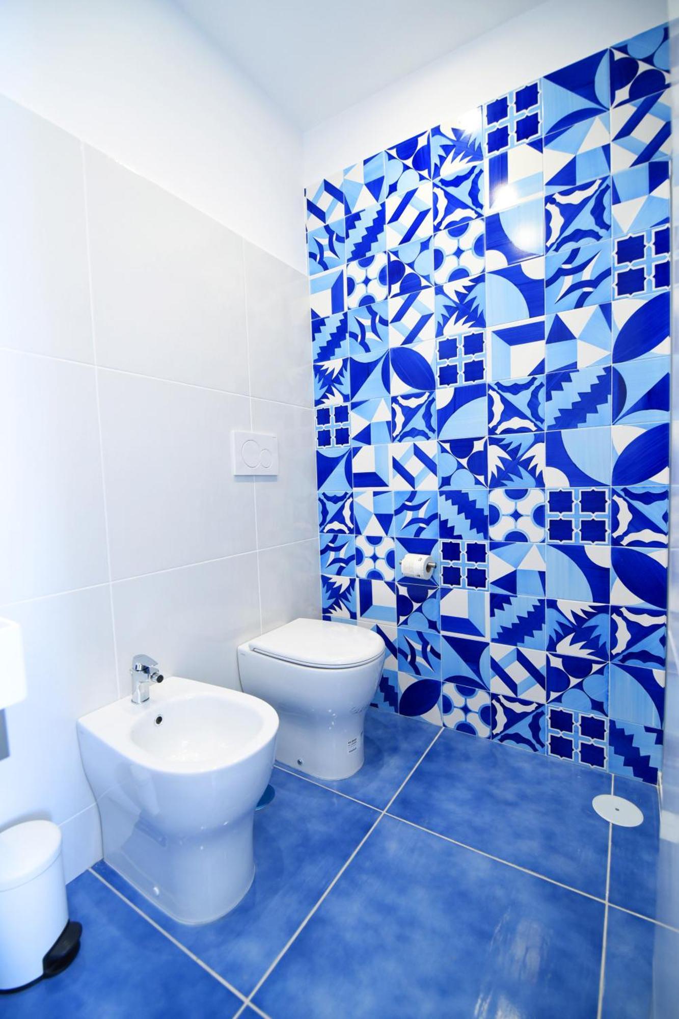 B&B Blue View Furore Bagian luar foto