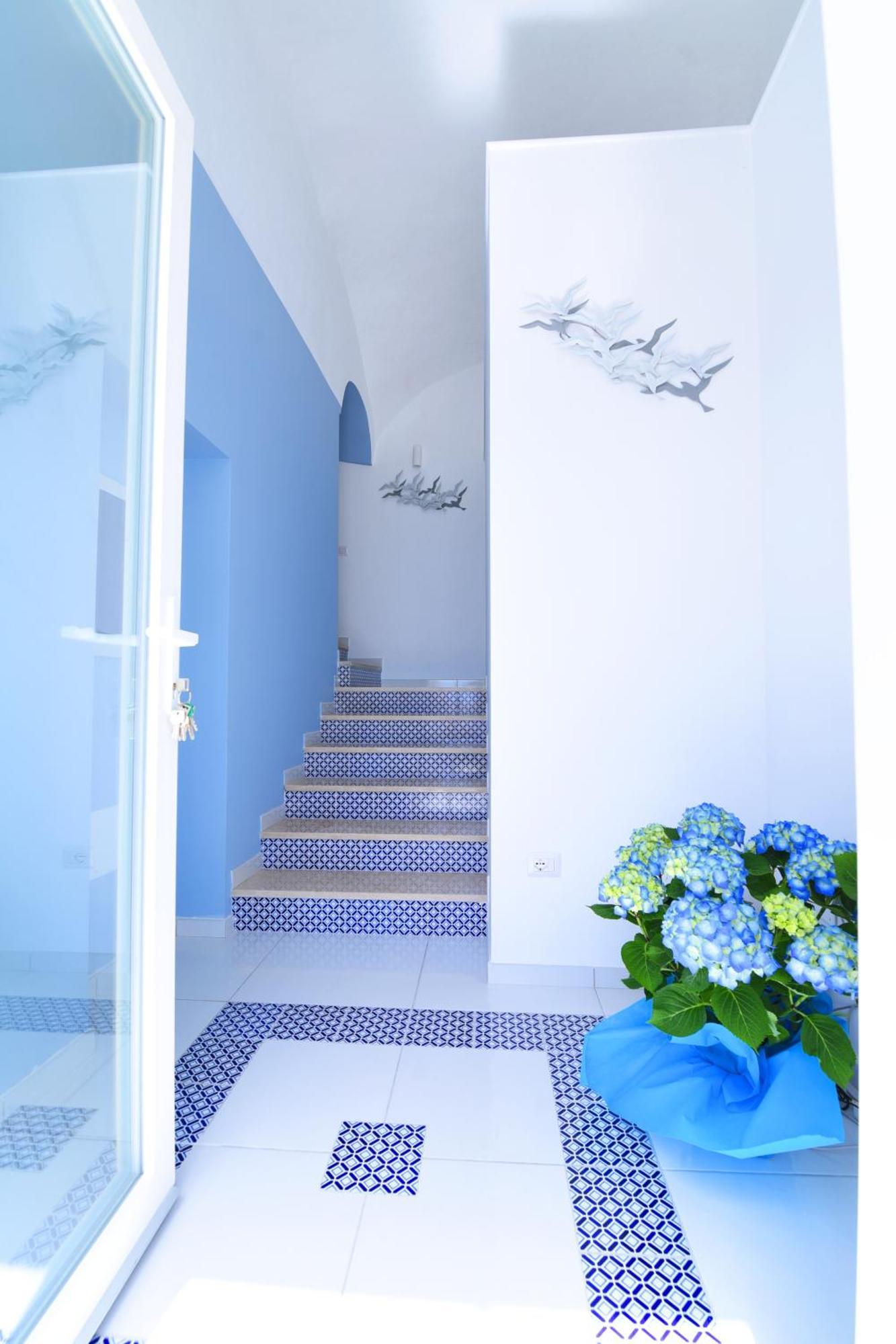 B&B Blue View Furore Bagian luar foto