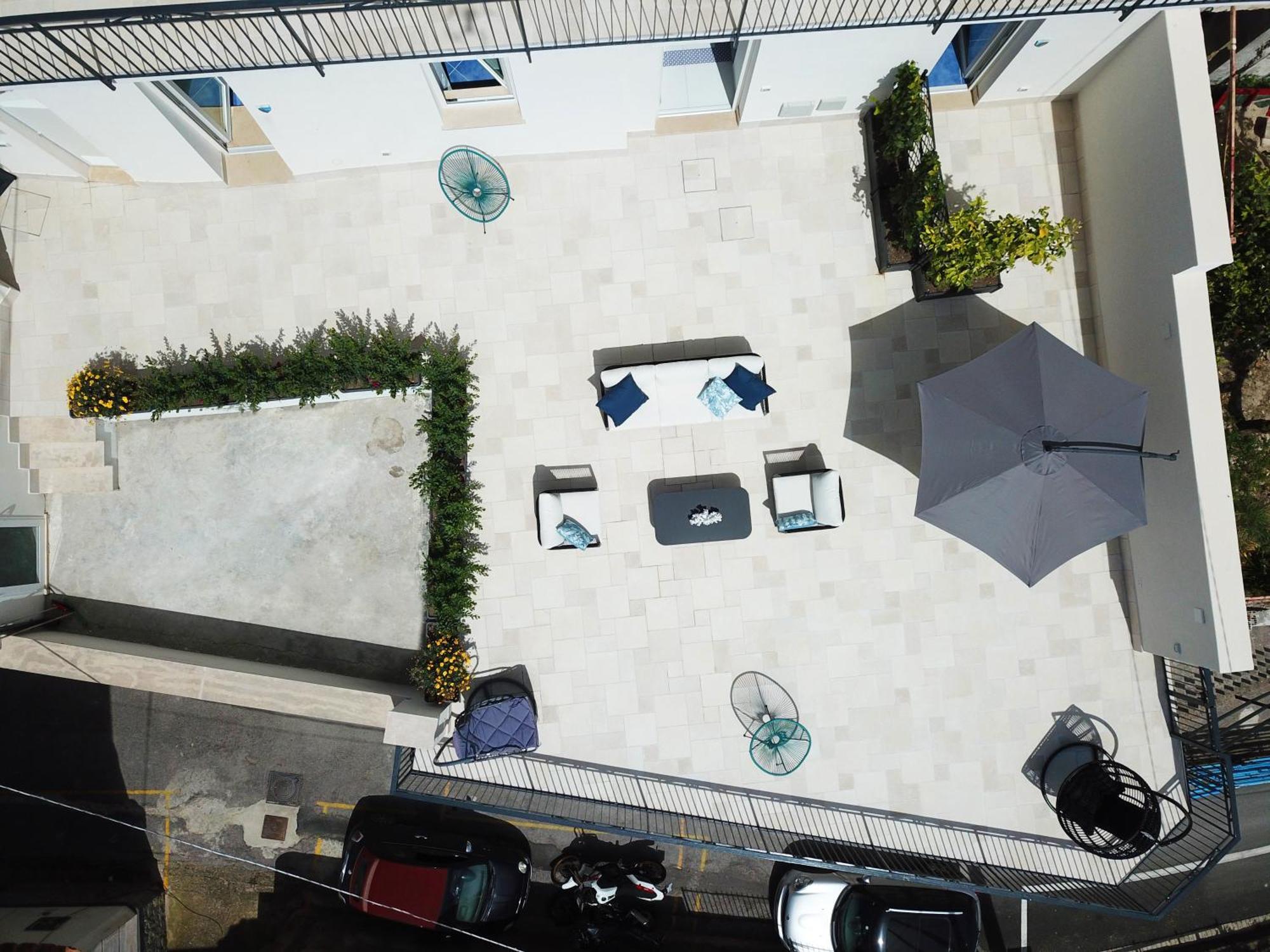 B&B Blue View Furore Bagian luar foto