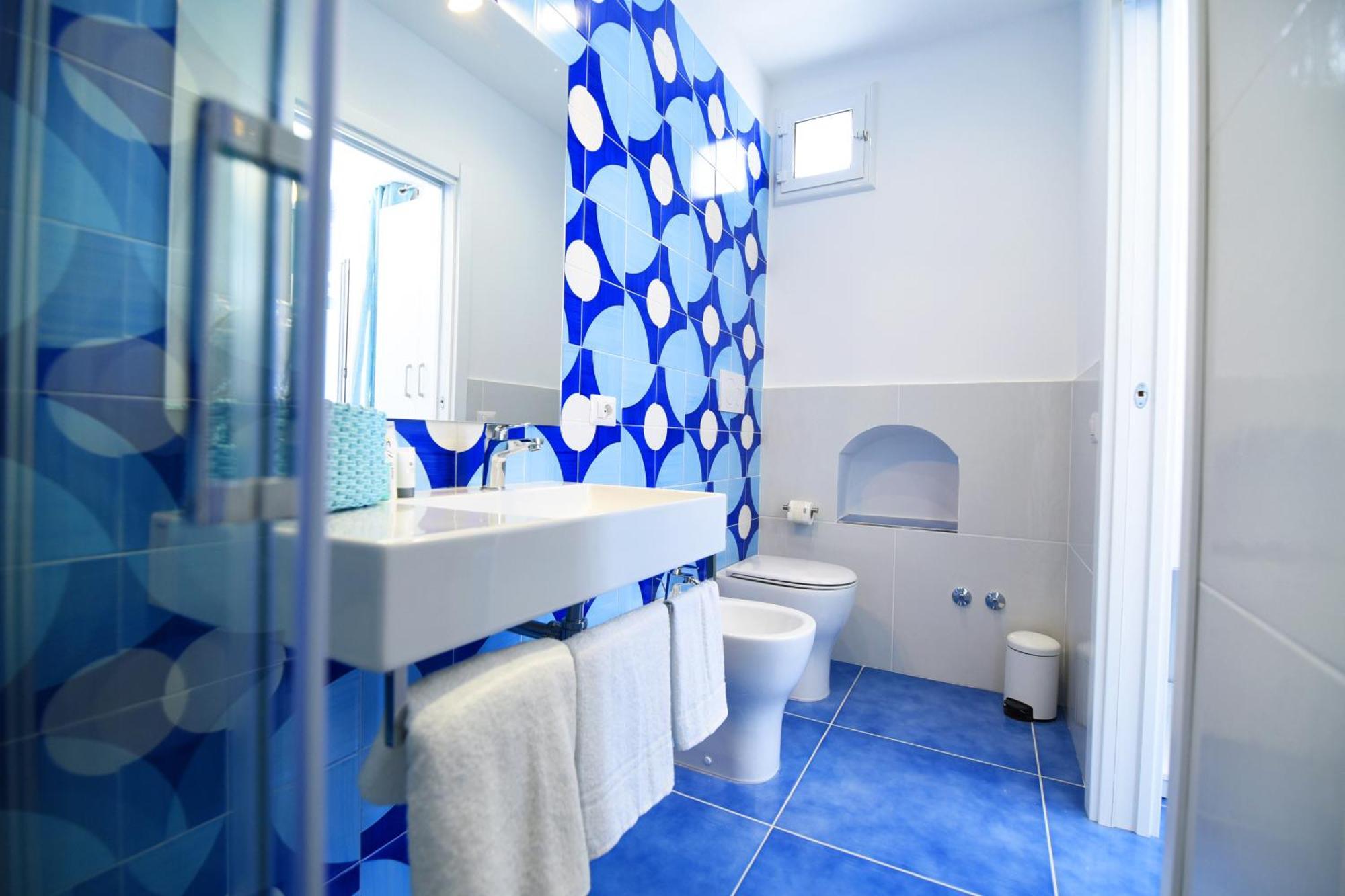 B&B Blue View Furore Bagian luar foto