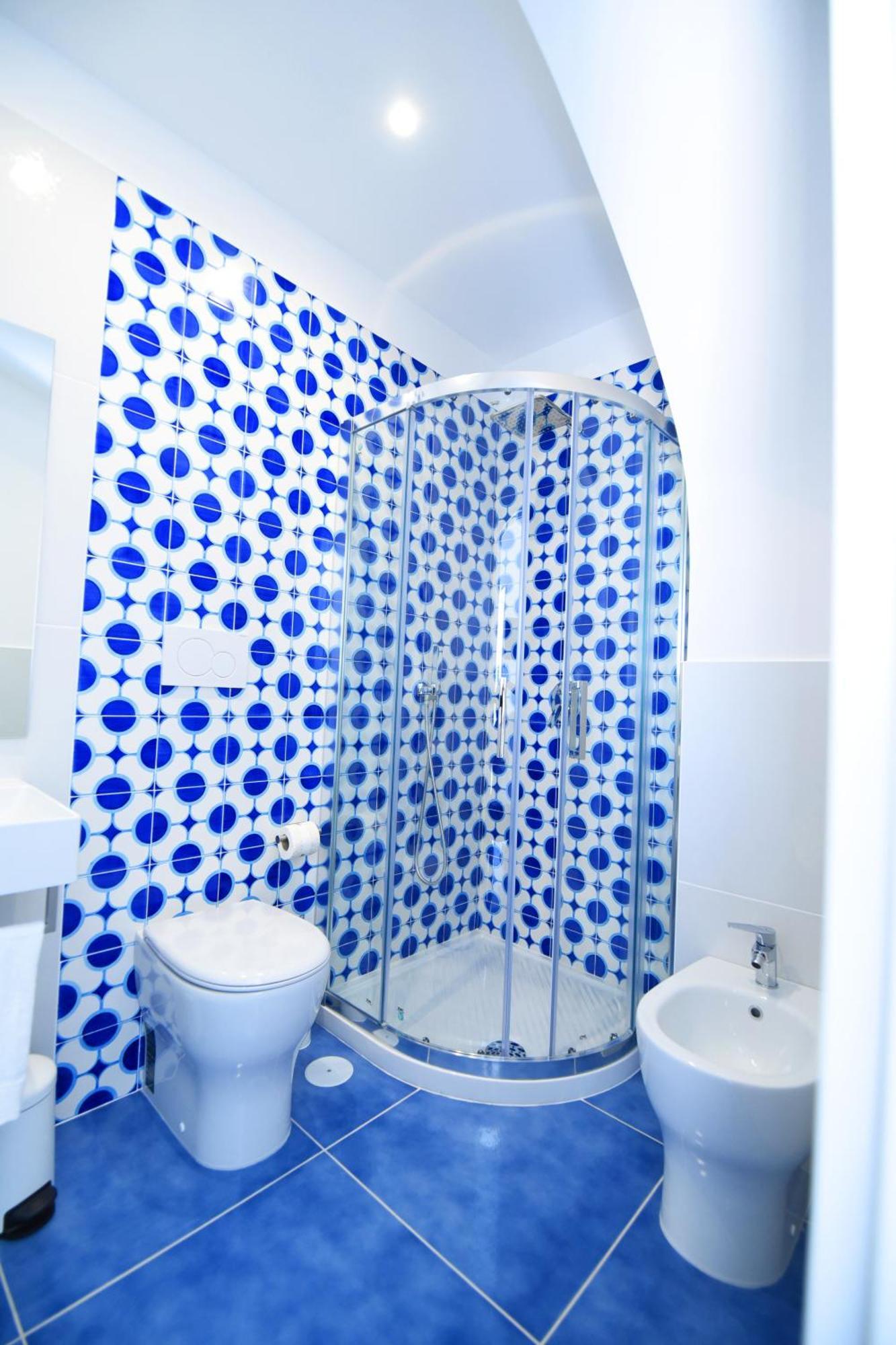 B&B Blue View Furore Bagian luar foto